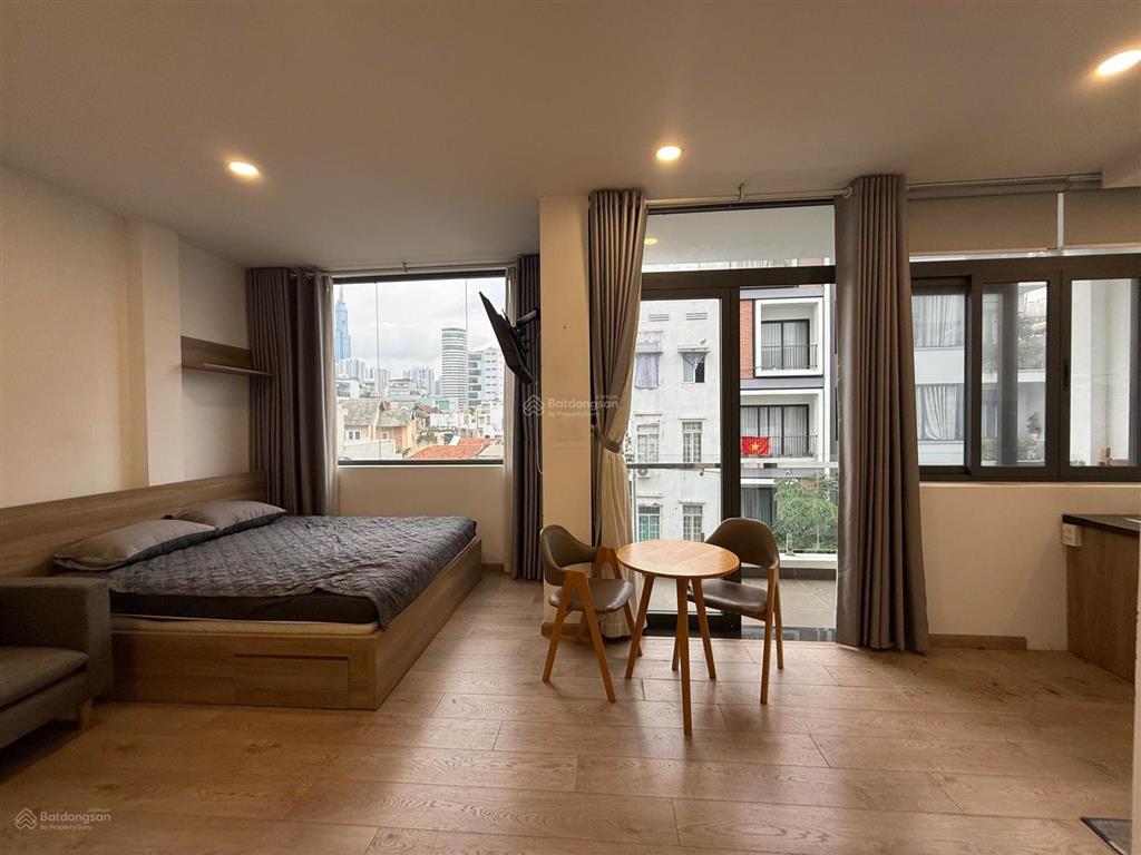 Studio ban công siêu thoáng đẹp, giá rẻ giáp quận 1, đi bộ ra cầu thị nghè. tiện đi quận 2, metro.