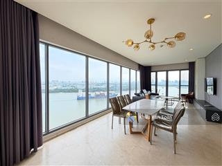 Chung cư cao cấp 3pn siêu rộng 164m2, view trực diện sông sg và pháo hoa quận 1, 2 ban công thoáng.