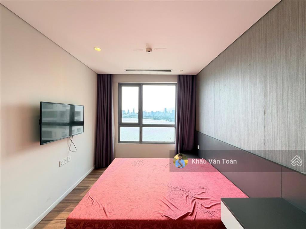 Chung cư cao cấp 3pn siêu rộng 164m2, view trực diện sông sg và pháo hoa quận 1, 2 ban công thoáng
