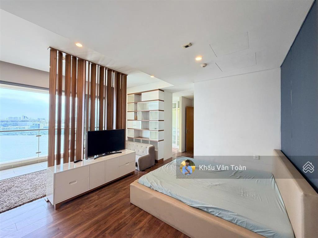 Chung cư cao cấp 3pn siêu rộng 164m2, view trực diện sông sg và pháo hoa quận 1, 2 ban công thoáng