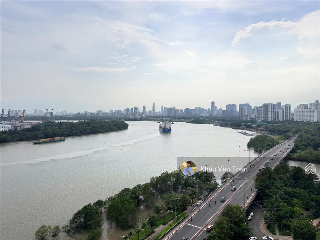Chung cư cao cấp 3pn siêu rộng 164m2, view trực diện sông sg và pháo hoa quận 1, 2 ban công thoáng