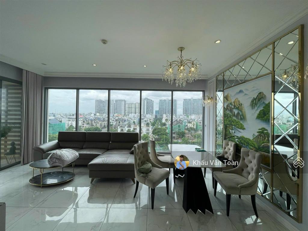 Cho thuê chung cư cao cấp 3pn giá siêu rẻ, diện tích 117m2, view sông sg siêu đẹp. full nội thất.