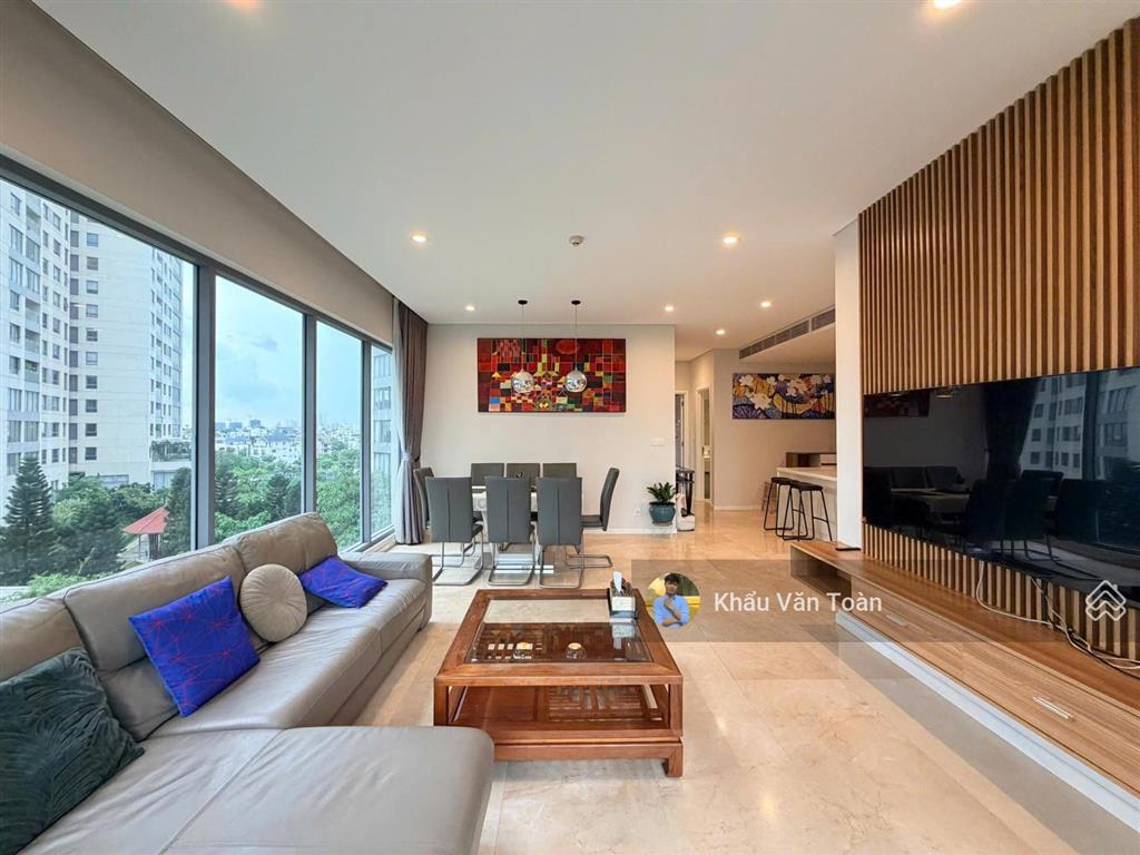 Căn hộ cao cấp 3 phòng ngủ. view cực đẹp, trực diện sông sài gòn & ngắm pháo hoa quận 1 cực đẹp.