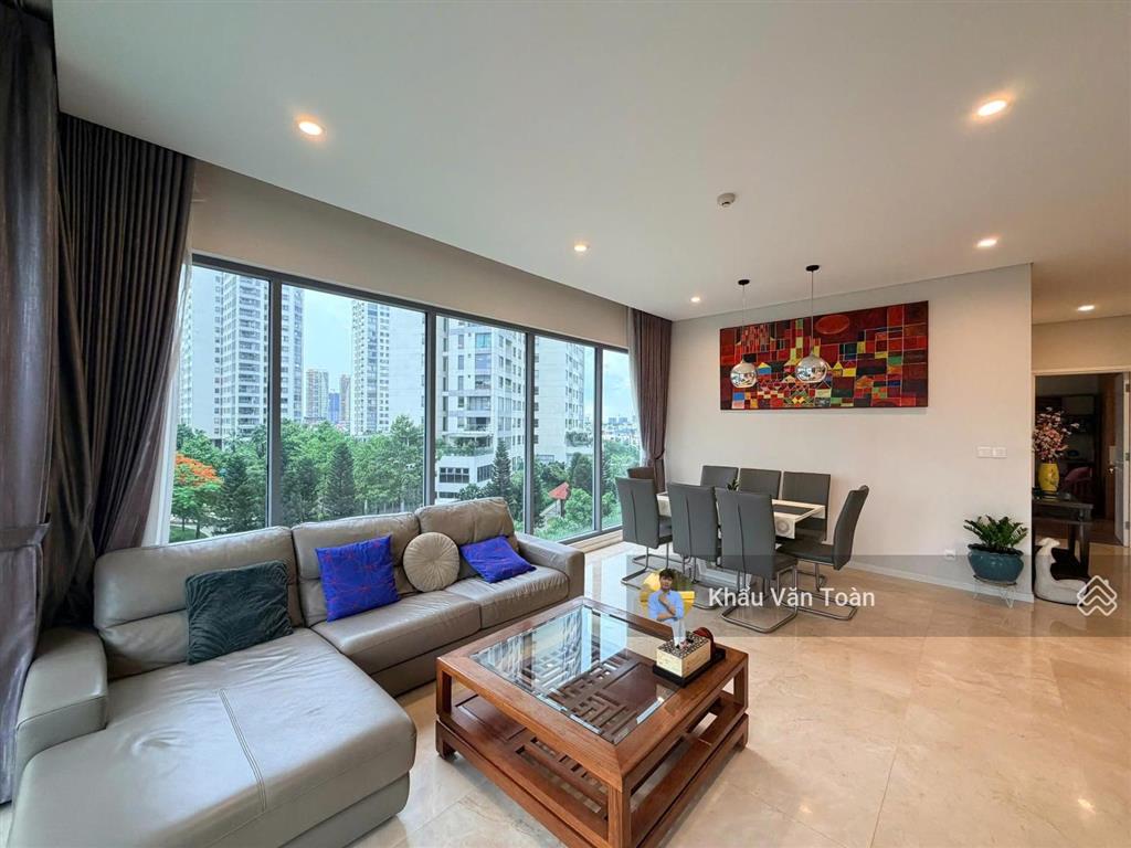 Căn hộ cao cấp 3 phòng ngủ. view cực đẹp, trực diện sông sài gòn & ngắm pháo hoa quận 1 cực đẹp.