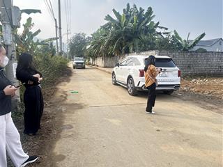 Bán đất 100m full thổ cư phú cát, hòa lạc ngay sát đường trục chính, gần ql21a giá 3 tỷ