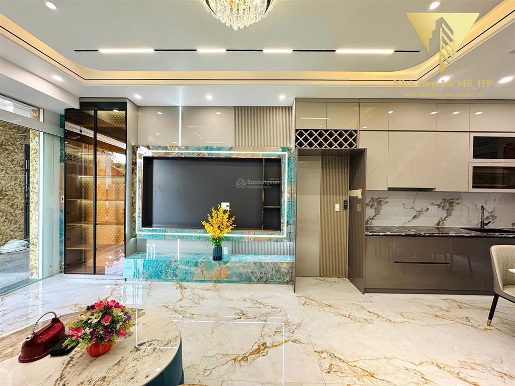 Bán nhà hồ sen hải phòng 4 tầng xây mới full nội thất
