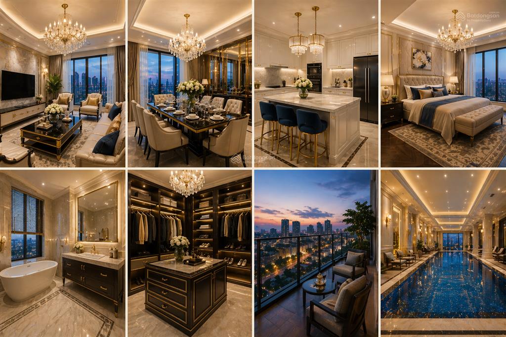 Bán căn 3pn 177m² siêu sang tại hà nội signature nội thất cao cấp giá từ 38 tỷ