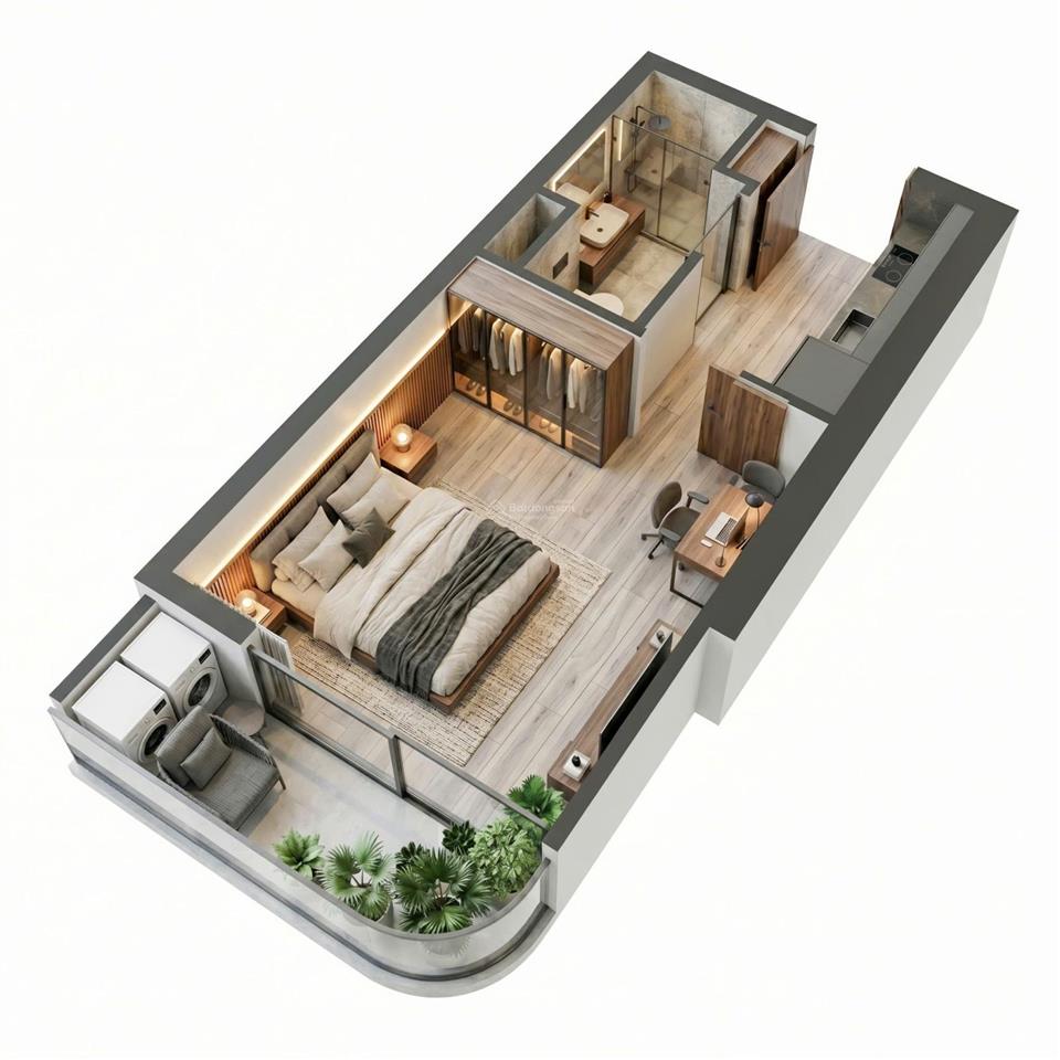 Studio view biển sở hữu lâu dài, thứ đang dần khan hiếm ở thị trường ven biển