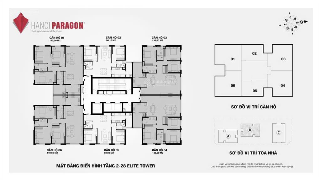 Bán căn hộ 2 phòng ngủ hà nội paragon 90,1m giá chỉ 8,3 tỷ
