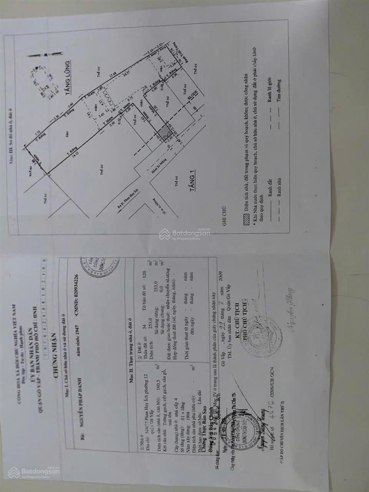 Bán nhà 430/15a phan huy ích, phường 12, quận gò vấp