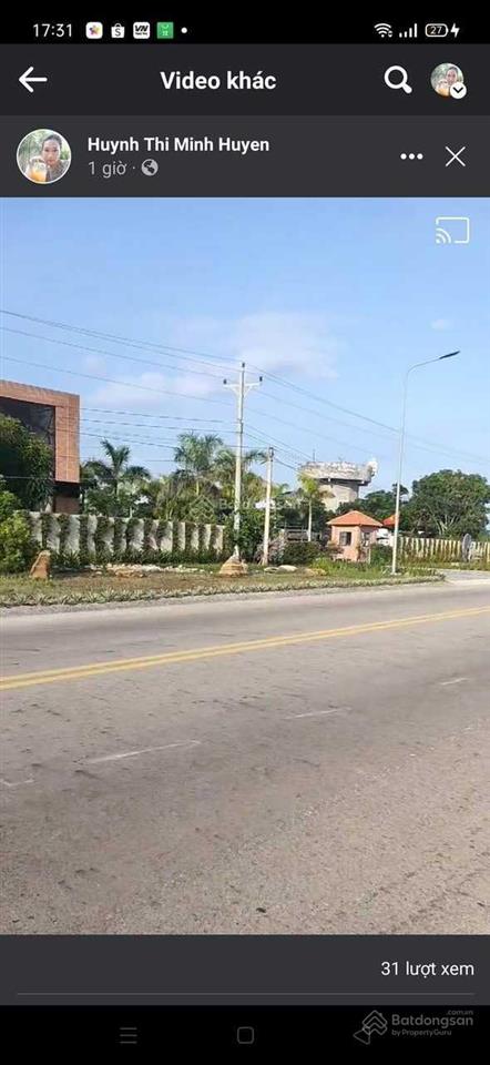 Bán đất tặng nhà, mặt tiền đường hòn lan 40m, gần biển, thanh long bay, perolas