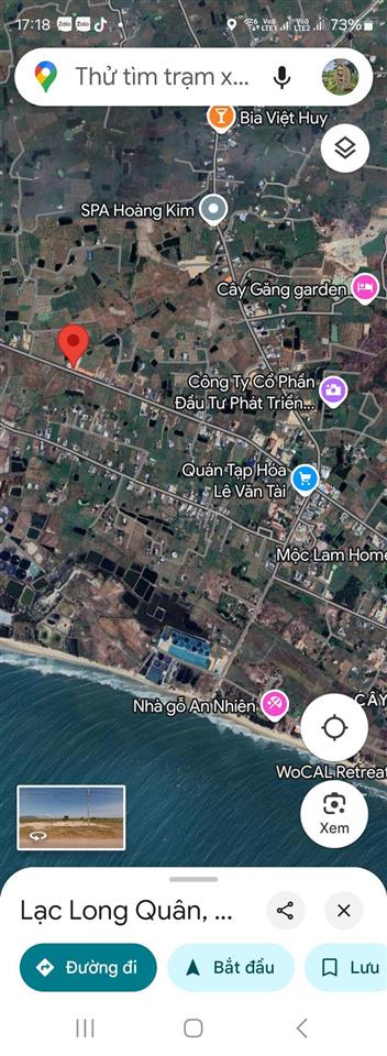 Bán đất mặt tiền đường đt 719b gần biển, giá tốt, tiềm năng sinh lời cao!