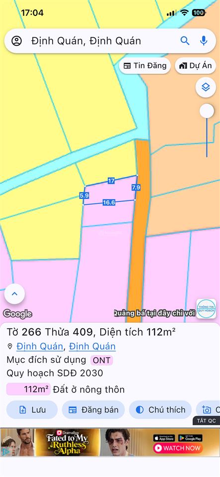 Chỉ 220 triệu anh chị có ngay lô đất full thổ cư ngay nút giao cao tốc dầu giây  tân phú