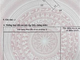 Do cần xử lý việc gia đình nên e bán nhanh lô đất tại khu du lịch biển quất lâm, 2mt cực hiếm