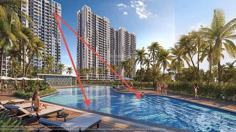 Chính chủ bán căn góc 2 ngủ toà be2, tháng 6 nhận nhà mới 100%. view bể bơi.  0934 599 ***