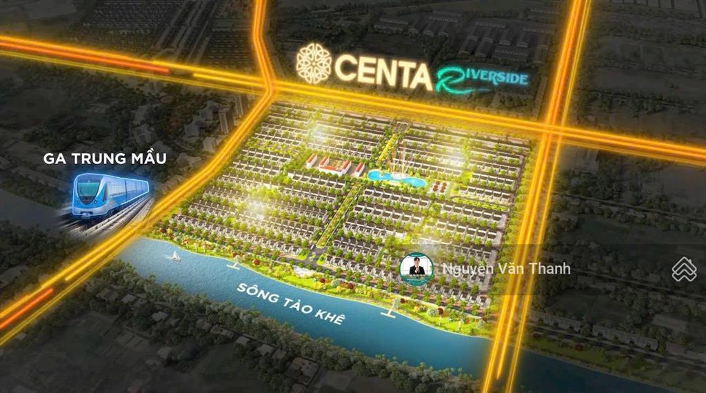 Quỹ căn shophouse làn 1 đẹp nhất khu đô thị vsip , centa riverside từ sơn