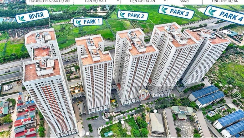 Căn hộ 260.2m2 eurowindow đông anh đối diện vin cổ loa