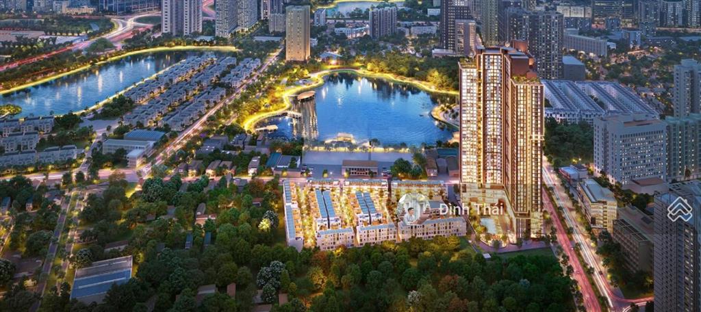 Shophouse lk iconia lakeside dt 75m2*3,5t*5m giá từ 385tr/m2, cam kết cho thuê 35%, miễn dv 10 năm