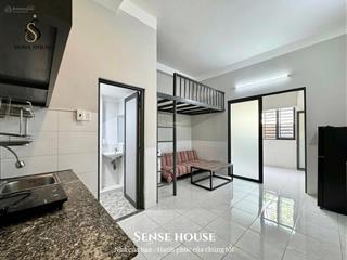 Căn hộ 1 phòng ngủ + gác lửng ngay đại học văn hiến  kênh tân hoá , điện nước nhà nước siêu rẻ