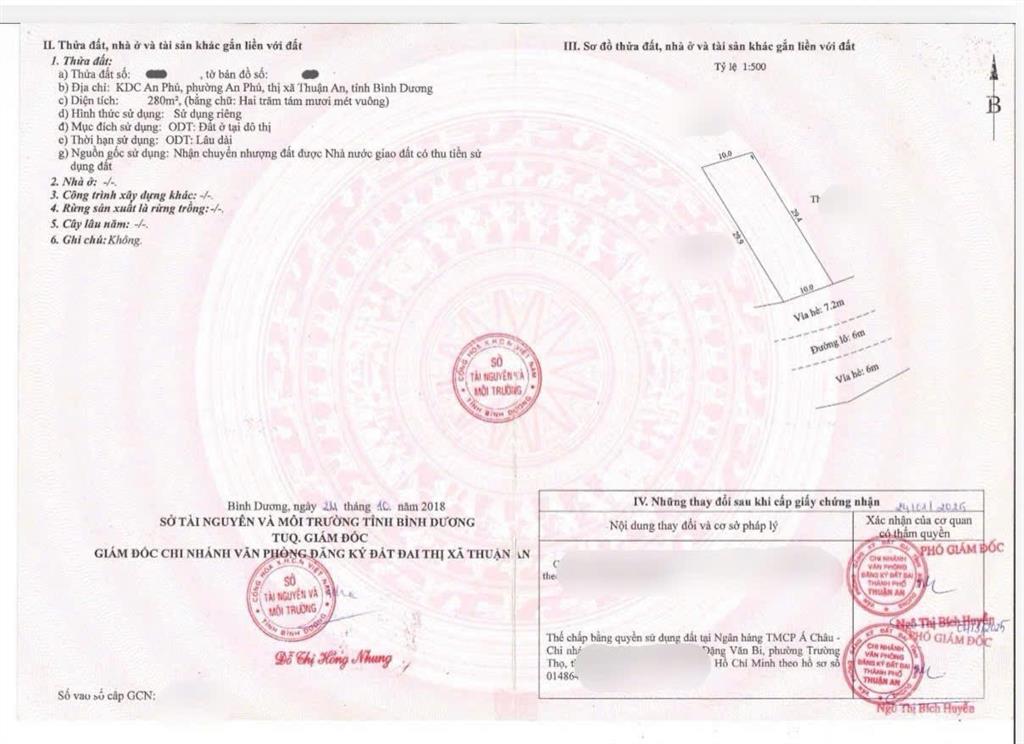 Nhà mặt tiền kinh doanh gần chợ thông dụng, p an phú, tp thuận an