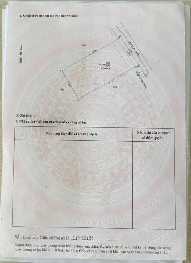 Đất gần ngã tư chiêu liêu, p. tân đông hiệp, tp dĩ an (phường dĩ an, tphcm)