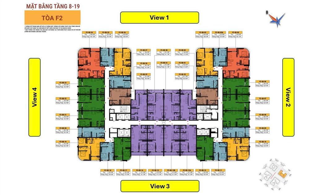 Chỉ với 3,1 tỷ (full giá) sở hữu căn góc 2pn fours tower, hỗ trợ vay 70%, tt sớm ck 19%
