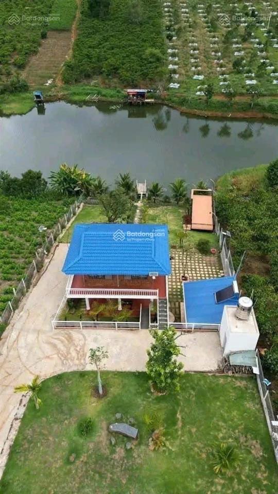 Bán nhanh lô đất view hồ đẹp 23x82,3m, 1893m2 có sẵn nhà homestay sân vườn nghỉ dưỡng