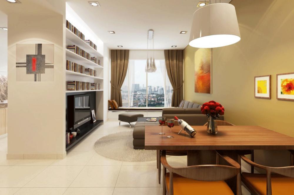 Cho thuê cc âu cơ tower, 10 triệu, 80m2, 3pn, 2wc, nội thất chủ đầu tư