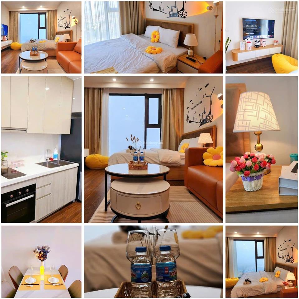 Cho thuê căn studio 36m2 nhà mới bàn giao chưa sử dụng, giá 5,5tr/tháng nội thất mới 100%