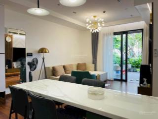 Căn hộ phong cách resort tại akari city 97m2 + 38m2 sân vườn giá 7.8 tỷ full nội thất decor