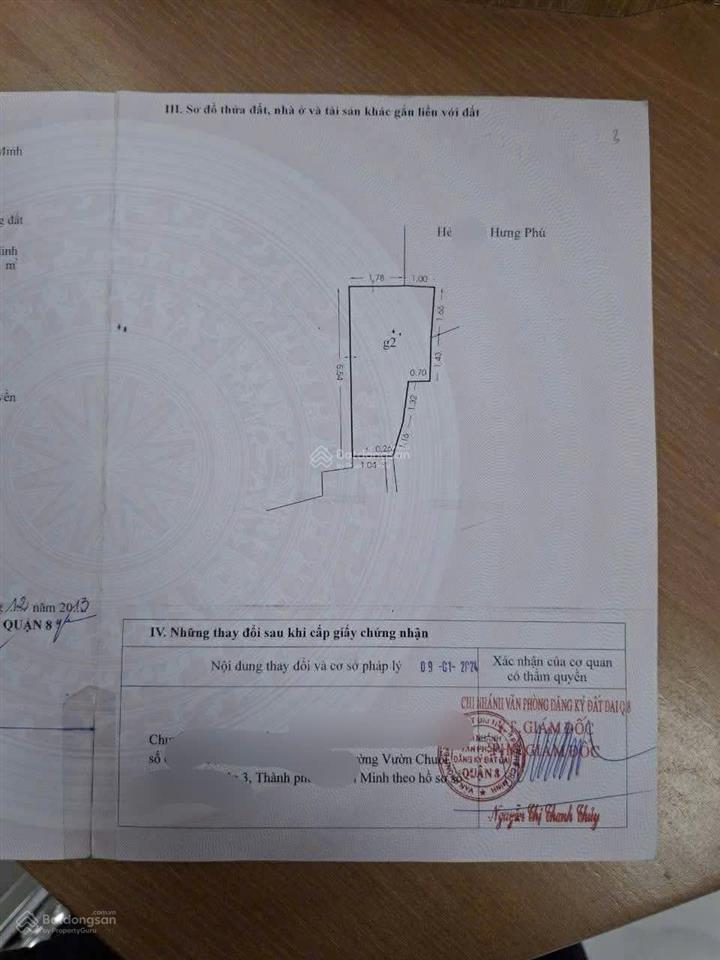 Bán nhà riêng tại hưng phú, 1,35 tỷ, 12,2 m2, giá tốt tốt
