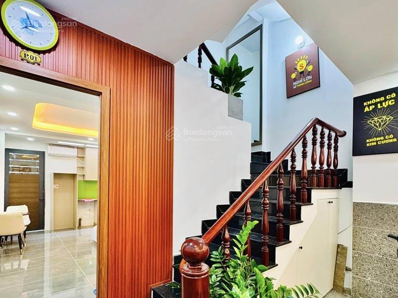 Bán nhà gần chợ tân bình, cách 1 nhà ra mặt tiền kinh doanh, hẻm thông, ngang 4,5m, 5,4 tỷ, txm