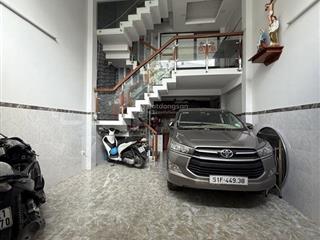 Nhà 2 mặt hẻm, phan văn trị, gò vấp, xe hơi ngủ trong nhà, dòng tiền 18 tr/tháng, 4.5x12m, 8.6 tỷ