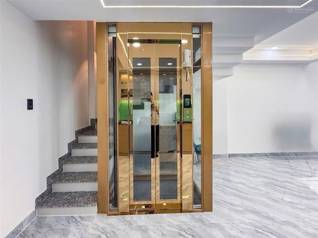 Siêu phẩm 6 tầng, thang máy, nơ trang long, bình thạnh, hẻm 8m, 43m2, 11.x tỷ