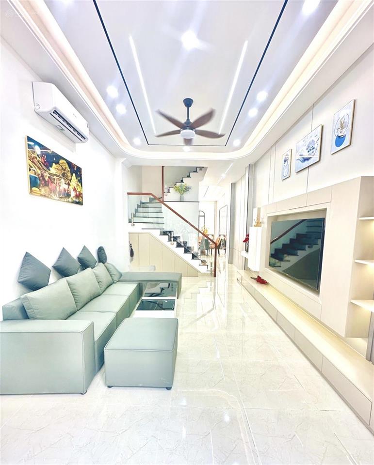 Nhà đẹp mới xây, 4 tầng, hồ xuân hương, bình thạnh, hẻm 4m, 59.5m2, 9.x tỷ