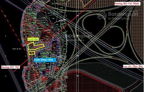 Đón đầu siêu hạ tầng 1.200m2 đất quy hoạch thương mại dịch vụ gần nút giao cao tốc tp.hcm mộc bài