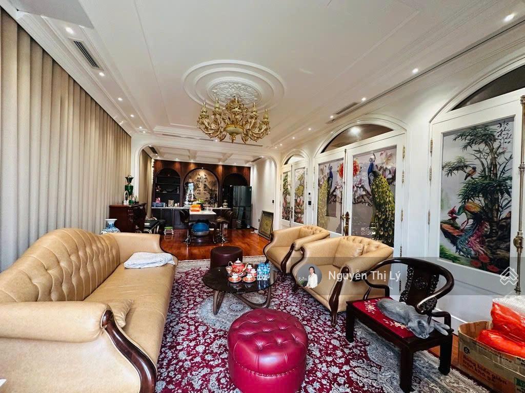 Siêu biệt thự trần kim xuyến lô góc 6 tầng có hầm view vườn hoa đẳng cấp 5 sao (qtll10093)