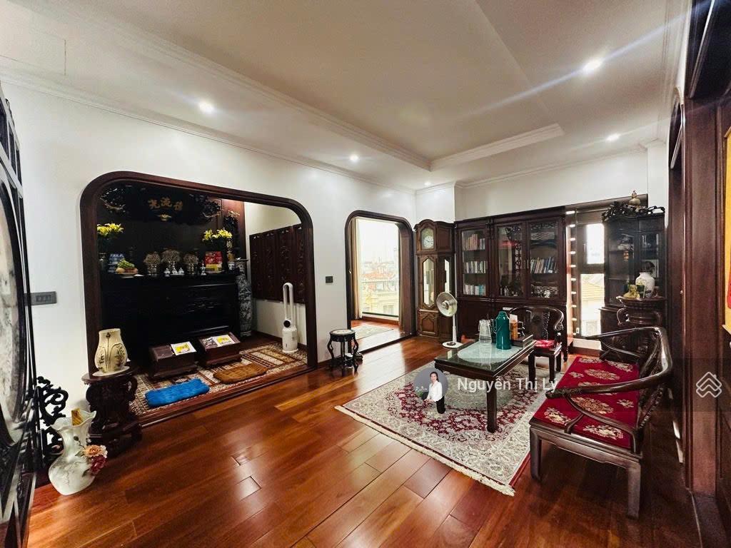 Siêu biệt thự trần kim xuyến lô góc 6 tầng có hầm view vườn hoa đẳng cấp 5 sao (qtll10093)