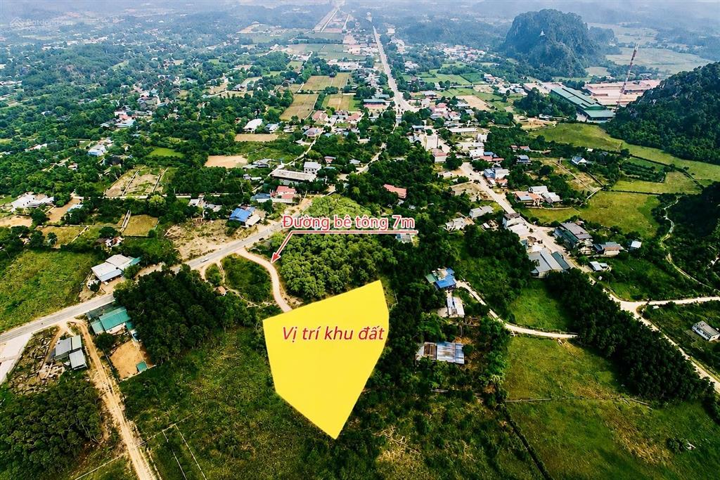 Chính chủ bán đất hiếm 5.200m² mặt đường mòn hồ chí minh tại thị trấn ba hàng đồi lạc thuỷ hoà bình