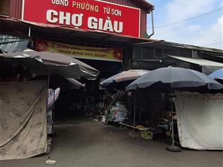 Siêu phẩm đất, phân lô vỉa hè, cổng chợ giàu, tp từ sơn