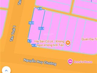 Bán lô góc 2 mặt tiền nguyễn huy chương và tân thái 1 , vị trí đẹp gần biển mân thái