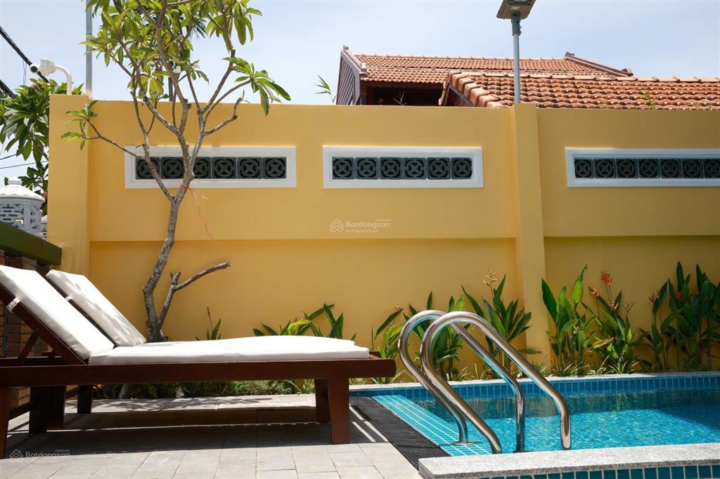 Bán villa 12 phòng hồ bơi, dòng tiền 130tr/tháng, 180m2 ont võng nhi cẩm thanh hội an, giá 10,5 tỷ