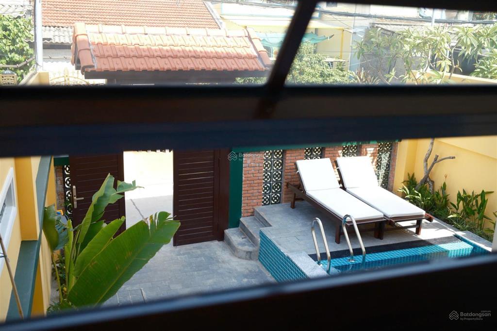 Bán villa 12 phòng hồ bơi, dòng tiền 130tr/tháng, 180m2 ont võng nhi cẩm thanh hội an, giá 10,5 tỷ