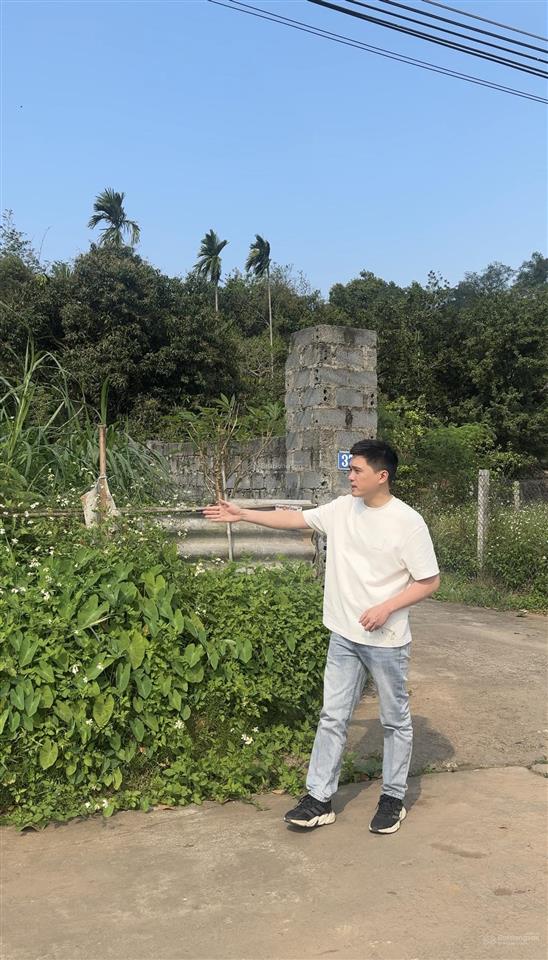 Ba vì 651.6m2 lô góc, view núi tản, nở hậu