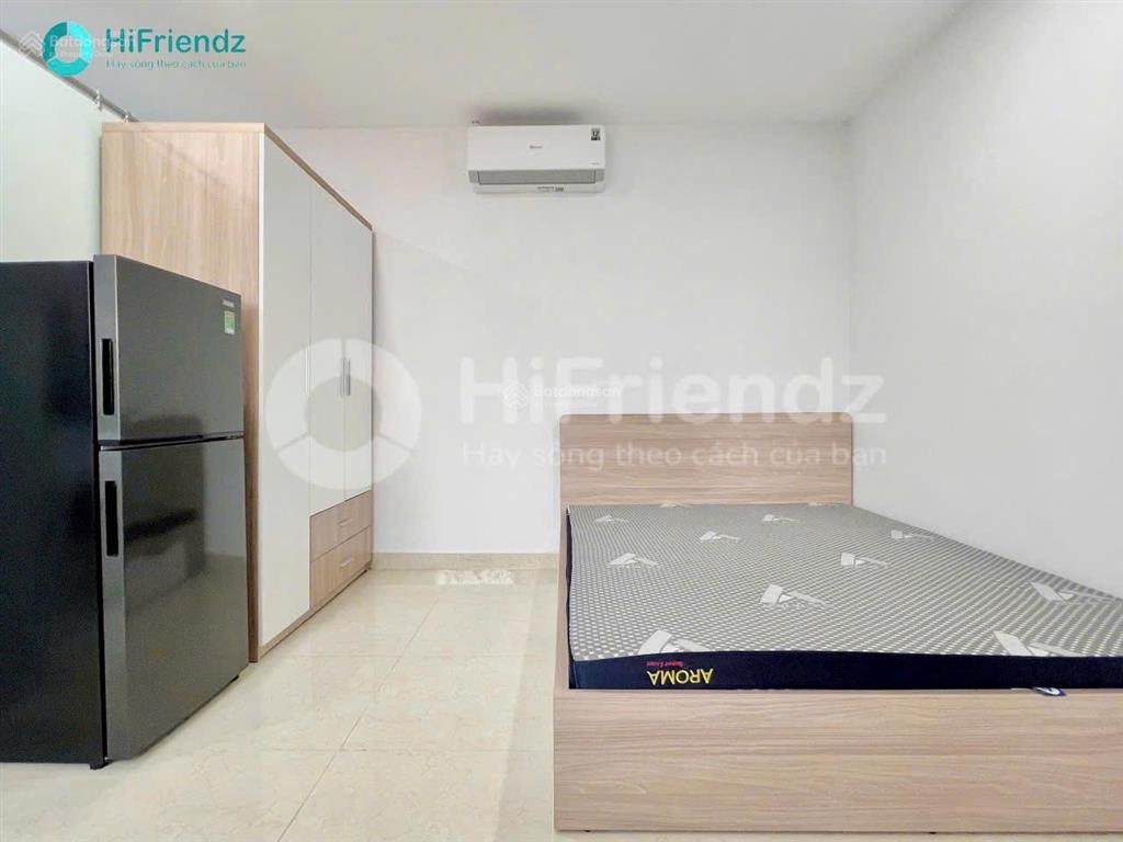Hình thật giá thật cho thuê căn hộ dịch vụ dạng studio mới xây tại đường lý phục man  quận 7