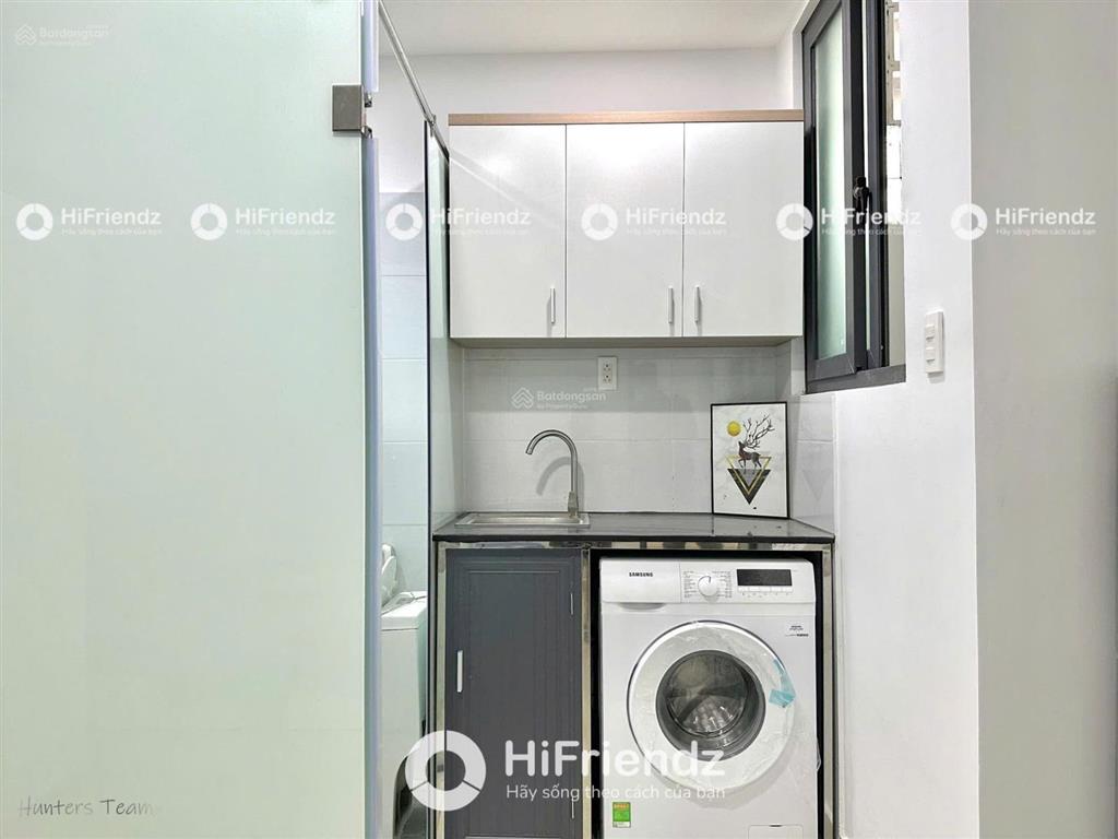 Hình thật giá thật cho thuê căn hộ dịch vụ dạng studio mới xây tại đường lý phục man  quận 7