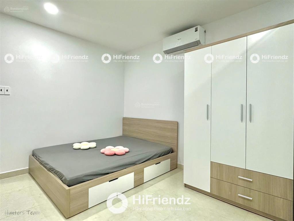 Hình thật giá thật cho thuê căn hộ dịch vụ dạng studio mới xây tại đường lý phục man  quận 7