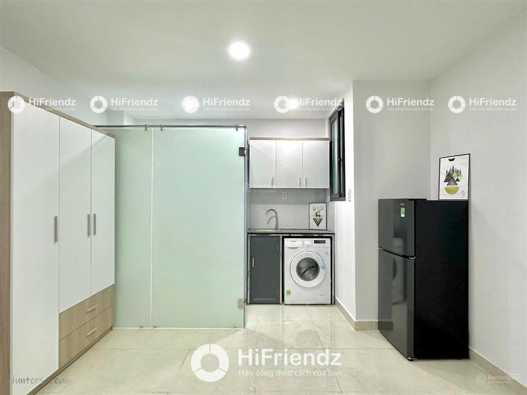 Hình thật giá thật cho thuê căn hộ dịch vụ dạng studio mới xây tại đường lý phục man  quận 7