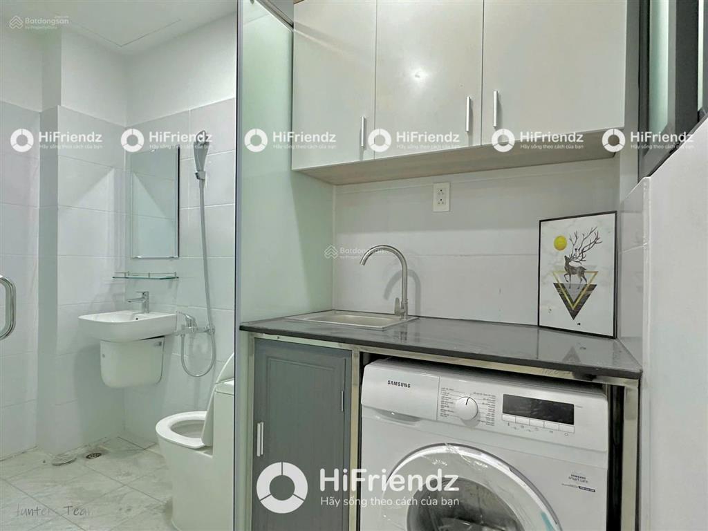 Hình thật giá thật cho thuê căn hộ dịch vụ dạng studio mới xây tại đường lý phục man  quận 7