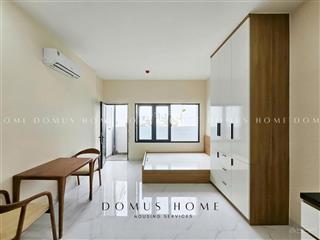 Khai trương căn hộ ban công vừa hoàn thiện | 35m2 | full nt | sát bên lotte, vivo city, him lam